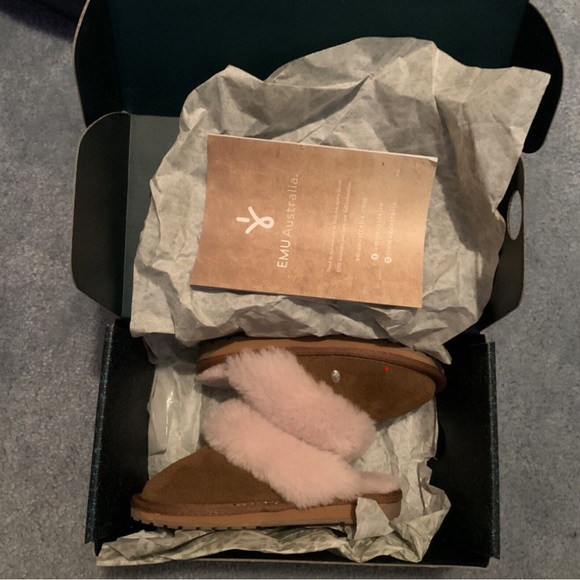 Children’s EMU Australia Wool Jolie Slippers - Picture 6 of 9